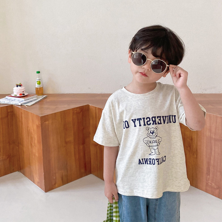 女の子男の子 子供 トップス Tシャツ 可愛いtシャツ 子供服 キッズ服 春夏新作 おしゃれ アパレル 菅野 合同会社 問屋 仕入れ 卸 卸売の専門 仕入れならnetsea