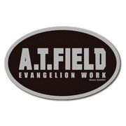 A.T.FIELD ステッカー ATロゴ 楕円 ATF023R 反射素材 エヴァンゲリオン