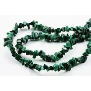 【さざれビーズ】マラカイト (小粒) 約80～90cm