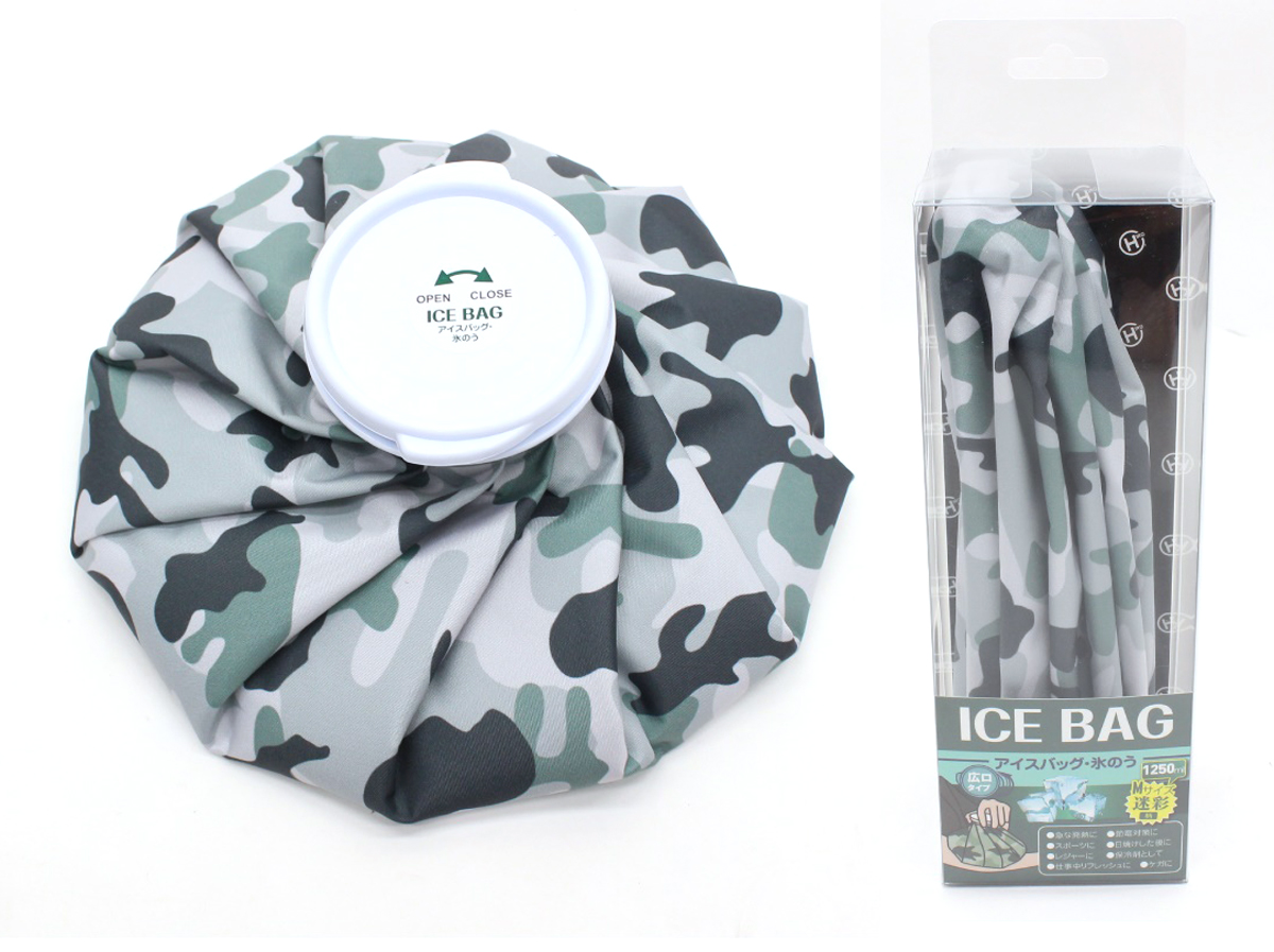 「特価」ICE BAG アイスバッグ　Mサイズ 迷彩柄