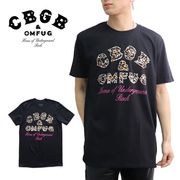 シービージービー【CBGB】SS TEE BLACK LEOPARD レオパード ロゴ Tシャツ ロックT バンドT