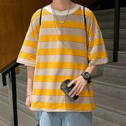 夏 半袖 Tシャツ ビックサイズ ゆったり 上着 メンズ トップス 学生 韓国ファッション