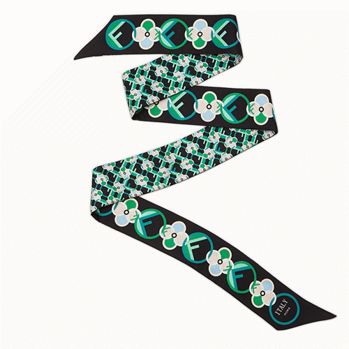 スカーフ 長方形スカーフ バッグスカーフ 細スカーフ ネッカチーフ ファッション小物