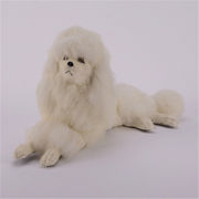 選べる3色 新品 シミュレーション 犬 装飾 ぬいぐるみ プードル モデル 写真 小道具