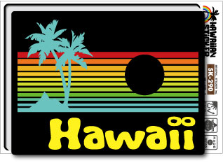 ハワイアンステッカー HAWAIIAN STICKER 05 SK290 ハワイ ステッカー グッズ 雑貨