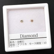 ルース　ダイヤモンド　ラウンド　約2.5mm　0.12ct　アフリカ産　金剛石　愛　美　金運　パーツ
