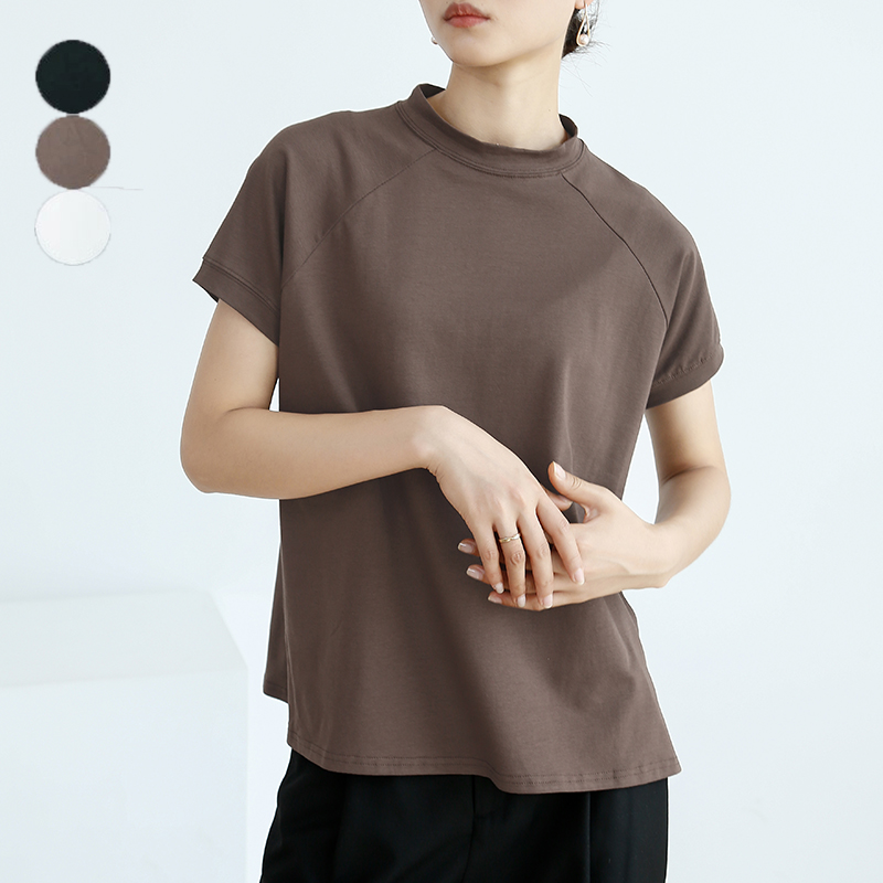 Tシャツ 韓国風 2026年夏新作 半袖シャツ ゆるシルエット レディーストップス 着回し 3色