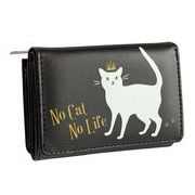 かわいらしい猫柄が素敵です!キャットミニ財布
