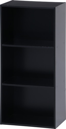 カラーボックス 3段 HP943 ブラック