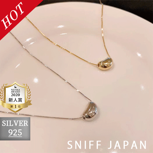 【大人風】金アレ対応素材　S925コーティング silverring ネックレス　アクセサリー