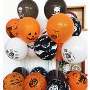 ハロウィン 風船 バルーン 飾り かぼちゃ 100個入り ハロウィングッズ パーティー 空気入れ付き