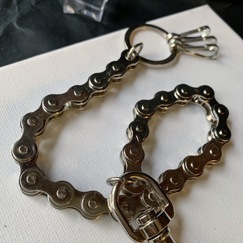 チェーン ウォレットチェーン チェーンベルト フック ファッション小物 男女兼用