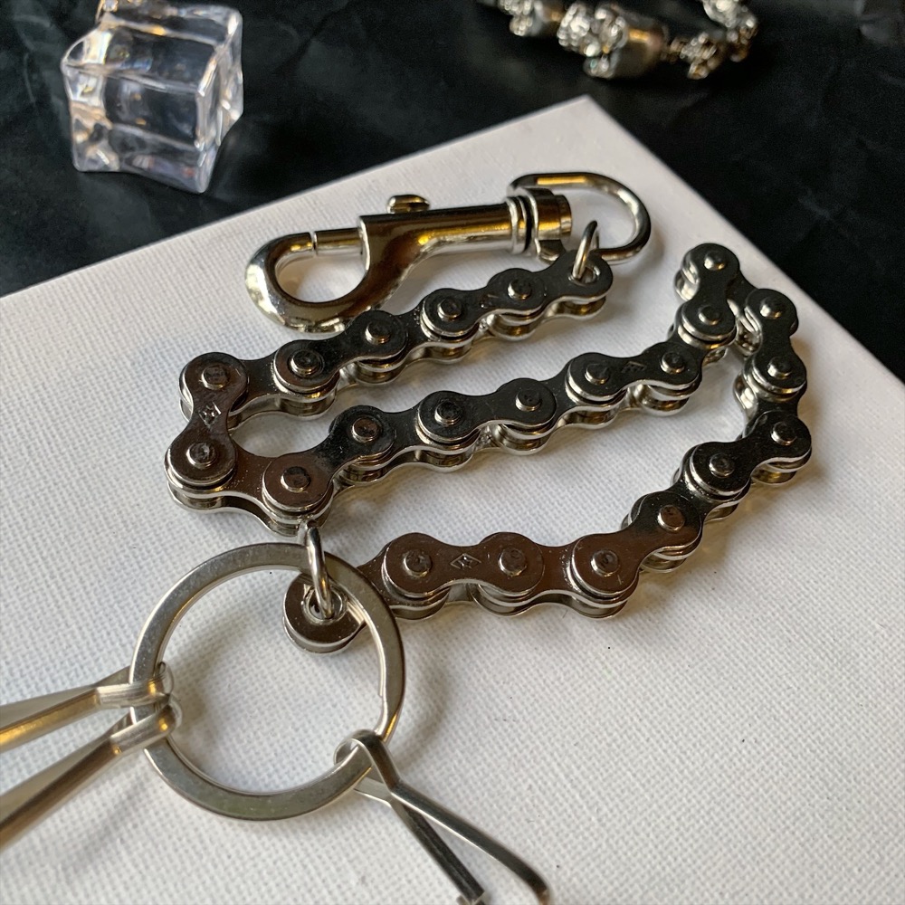 チェーン ウォレットチェーン チェーンベルト フック ファッション小物 男女兼用