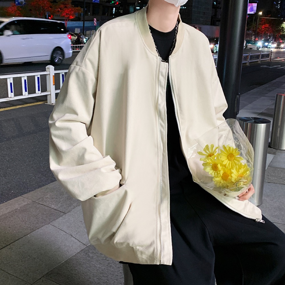 トップス アウター ジャケット スタジャン ジャンパー ブルゾン 秋 韓国ファッション