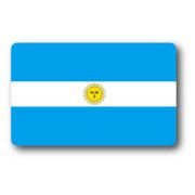 SK208 国旗ステッカー アルゼンチン ARGENTINA 100円国旗 旅行 スーツケース 車 PC スマホ