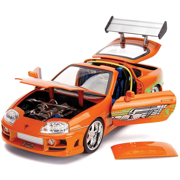 JADATOYS 1:18 ワイルドスピードダイキャストカー Brian's