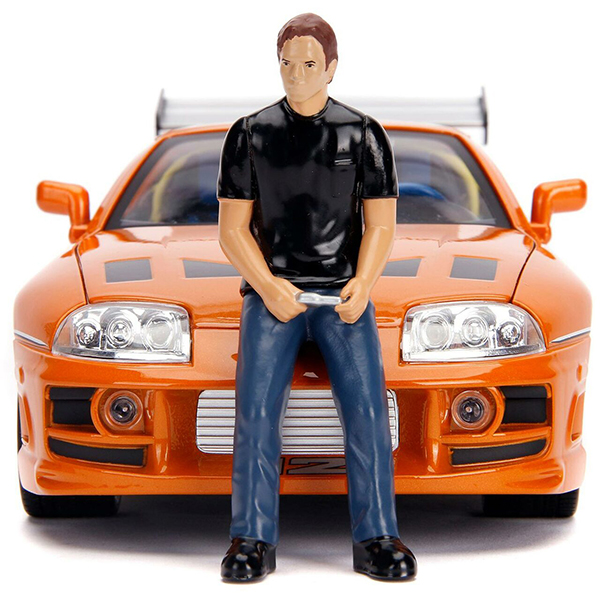 JADATOYS 1:18 ワイルドスピードダイキャストカー Brian's
