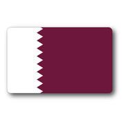 SK362 国旗ステッカー カタール Qatar 100円国旗 旅行 スーツケース 車 PC スマホ