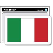 SK279 国旗ステッカー イタリア ITALY 国旗 PC スマホ スーツケース
