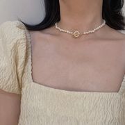 ネックレス　ブレスレット　アクセサリー　天然淡水パール　INS　韓国ファッション　オシャレ