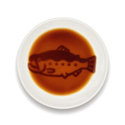 海鮮醤油皿 サーモン AR0604272