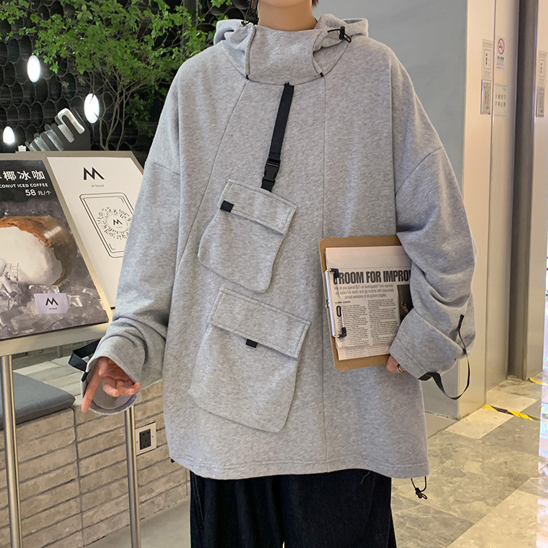 21冬新作 韓国風 メンズ服 カジュアル 大きいサイズ プルオーバー トップス ポケット アパレル Sniff Japan メンズ服 問屋 仕入れ 卸 卸売の専門 仕入れならnetsea