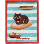 concombre 刺繍カードポケット パン ZCB-79404