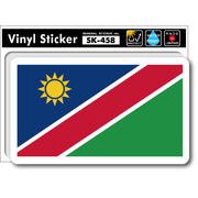 SK458 国旗ステッカー ナミビア NAMIBIA 旗 旅行 国旗 PC スマホ スーツケース