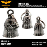 ガーディアンベル　ラッキーベル　バイカー　キーホルダー　お守り　GUADIAN BELL USA