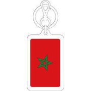 【選べるカラー】KSK256 モロッコ MOROCCO 国旗キーホルダー 旅行 スーツケース