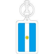 【選べるカラー】KSK208 アルゼンチン ARGENTINA 国旗キーホルダー 旅行 スーツケース