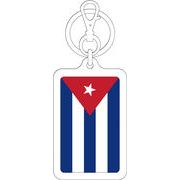 【選べるカラー】KSK245 キューバ CUBA 国旗キーホルダー 旅行 スーツケース