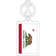 【選べるカラー】KSK363 カリフォルニア州 California 国旗キーホルダー 旅行 スーツケース