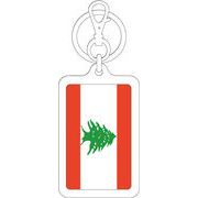 【選べるカラー】KSK430 レバノン LEBANON 国旗キーホルダー 旅行 スーツケース