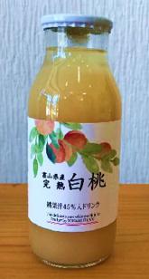 トナミ醤油 富山県産完熟白桃 43%ドリンク完熟白桃