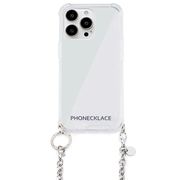 PHONECKLACE チェーンショルダーストラップ付きクリアケース for iPhone