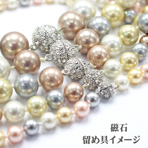 SAWA サワ】水晶 並び ネックレス (14K-N-21)アクセサリー
