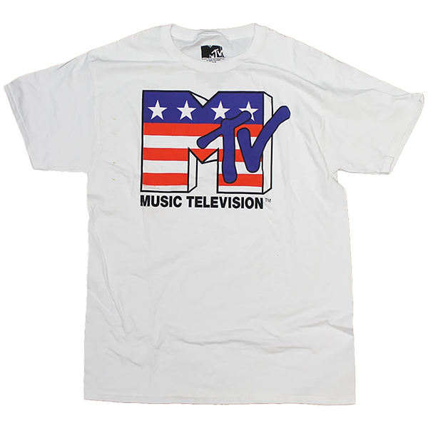 T シャツ  MTV LOGO USA 【MTV ミュージック】