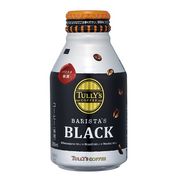 TULLY’S COFFEE（タリーズコーヒー）　BARISTA’S BLACK（バリスタズブラック）　ボトル缶285ｍｌ