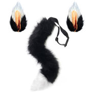 激安　ファッション雑貨　クスプレ　尻尾　耳　飾り物　セット