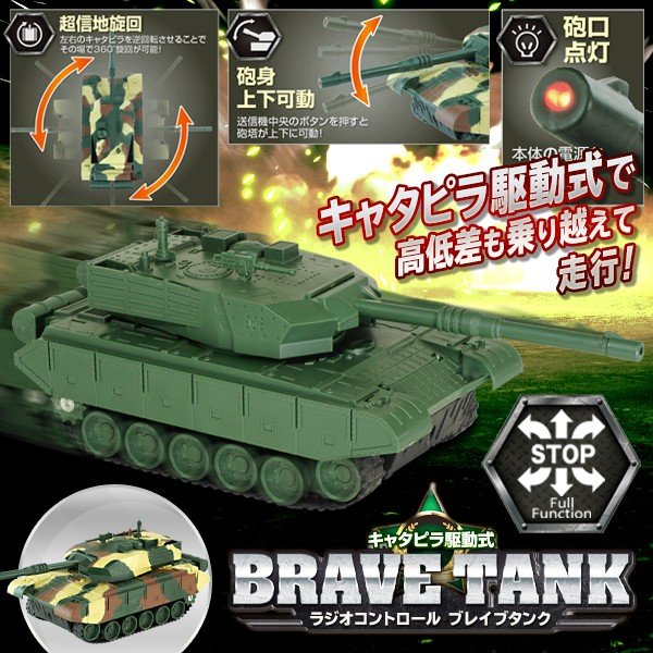 動く戦車 - 模型