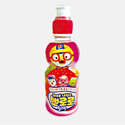 【韓国】  新商品  パルド  ポロロ　イチゴ味　235ml
