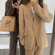 【Women】韓国風レディース服  i2021新作　ins風　レディース　おしゃれ　長袖　セットアップ