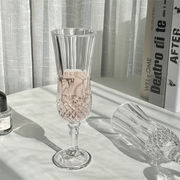限定販売 ガラス ワイングラス シャンパングラス カップ 牧歌的なスタイル ファッション 2パック