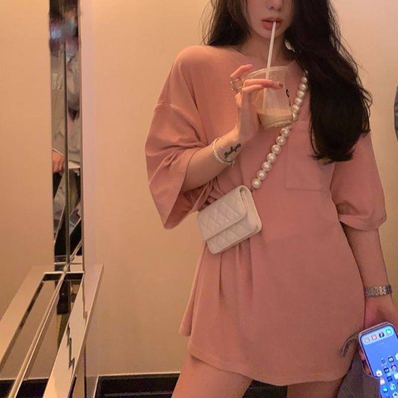【2022年秋新作】大人気　韓国ファッション　レディース　パールチェーン　ポシェットバッグ