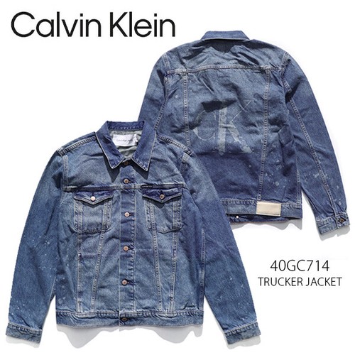 カルバン・クライン ジーンズ【Calvin klein Jeans】TRUCKER JACKET