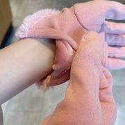 韓国 手袋 グローブ スウェード ヌバック スマホ手袋 裏起毛 防寒 秋冬