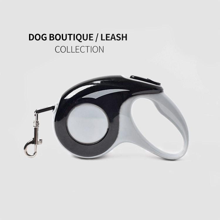 犬の歩行のための新しいアーティファクト、引き込み式および引き込み式のペットの鎖