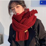 通勤する 編み物 スカーフ  2022年新作 冬 かわいい 正月 ギフト カップル よだれかけ 学院風