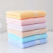 純綿タオル、大人用家庭用タオル、吸収性洗顔タオル